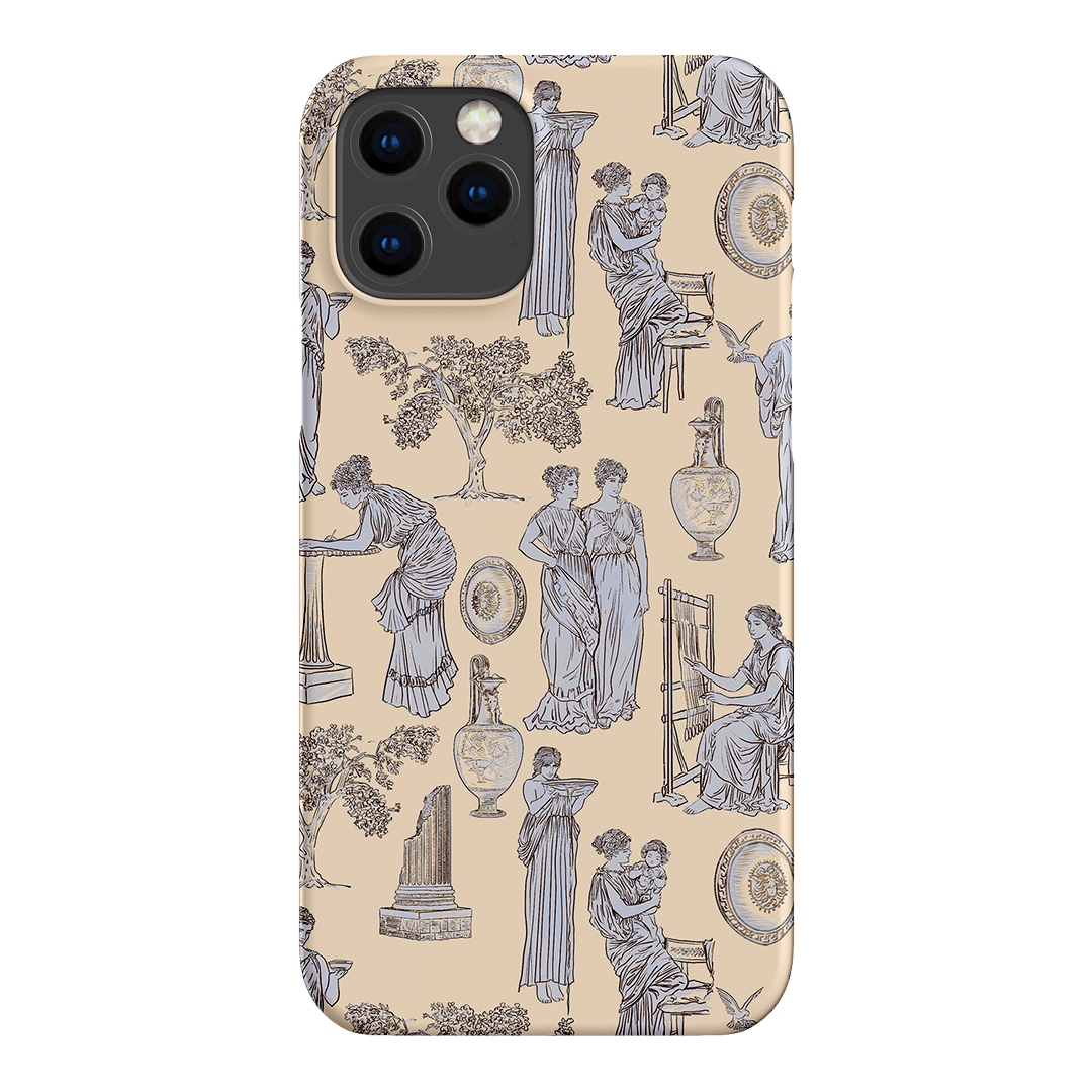 Symposium Alabaster Printed Phone Cases iPhone 12 Pro / Snap by Veronica Tucker - The Dairy