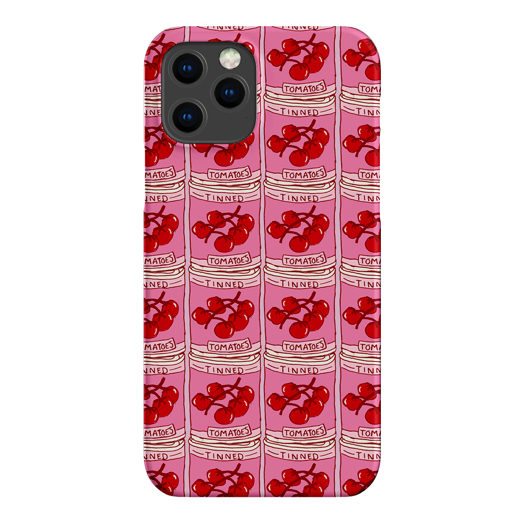 Tinned Tomatoes Printed Phone Cases iPhone 12 Pro / Snap by The Dairy - The Dairy