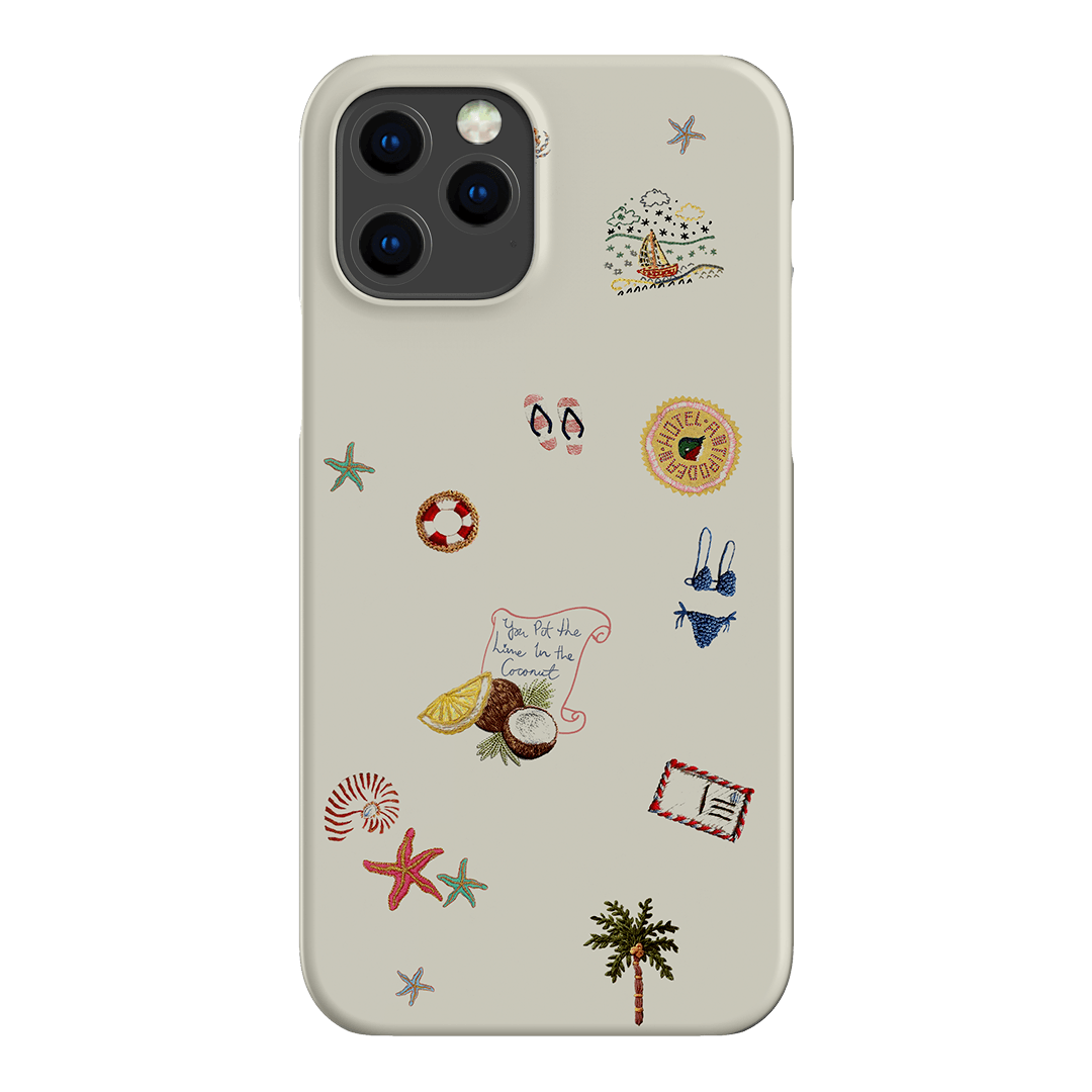 Vacay All Day Cream Printed Phone Cases by Antipodean - The Dairy