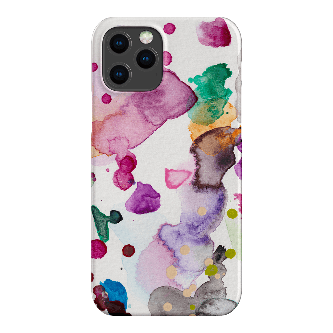 Watercolour Palette Printed Phone Cases iPhone 12 Pro / Snap by The Dairy - The Dairy