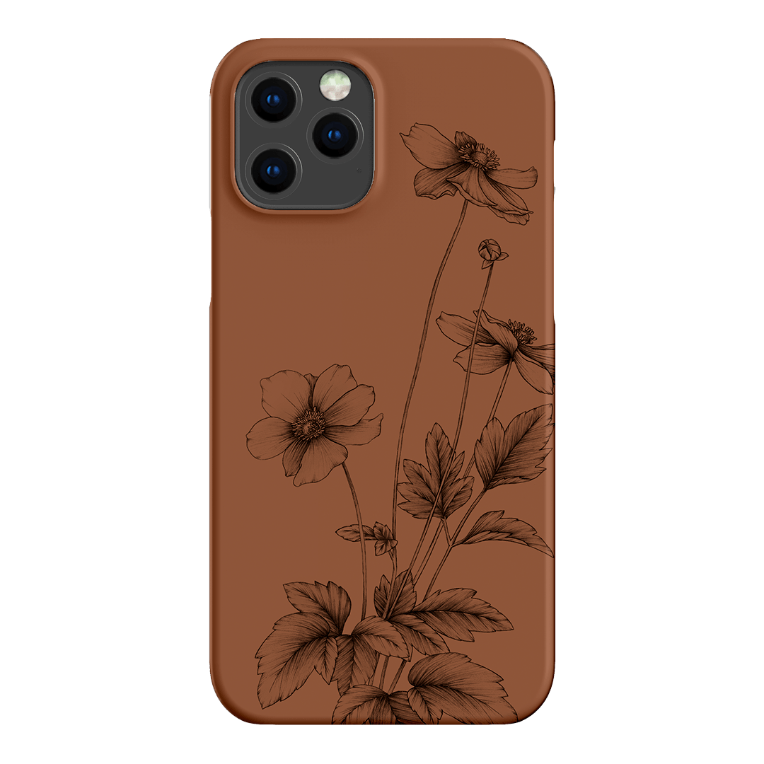 Windflowers Study Printed Phone Cases iPhone 12 Pro / Snap by Typoflora - The Dairy