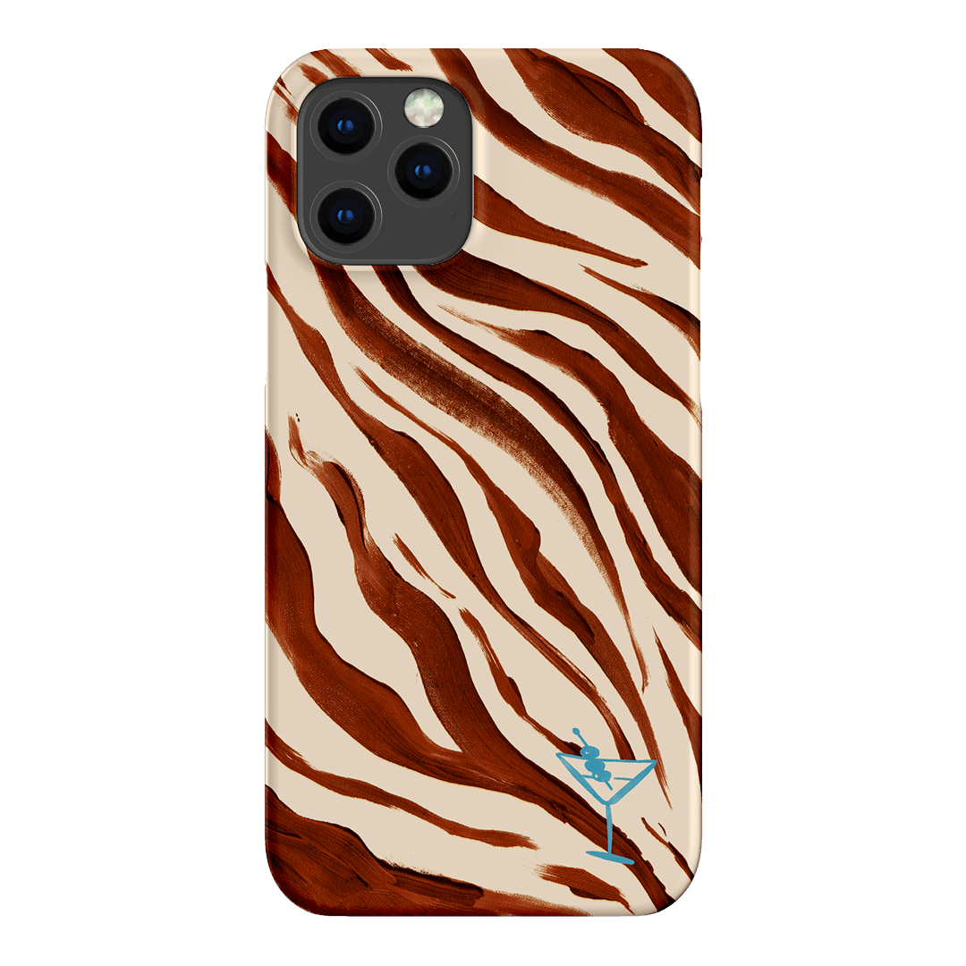 Zebra Tini Printed Phone Cases iPhone 12 Pro / Snap by Charlie Taylor - The Dairy
