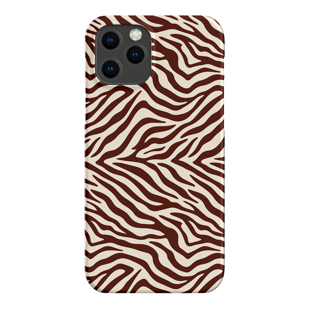Zebra Toast Printed Phone Cases iPhone 12 Pro / Snap by The Dairy - The Dairy