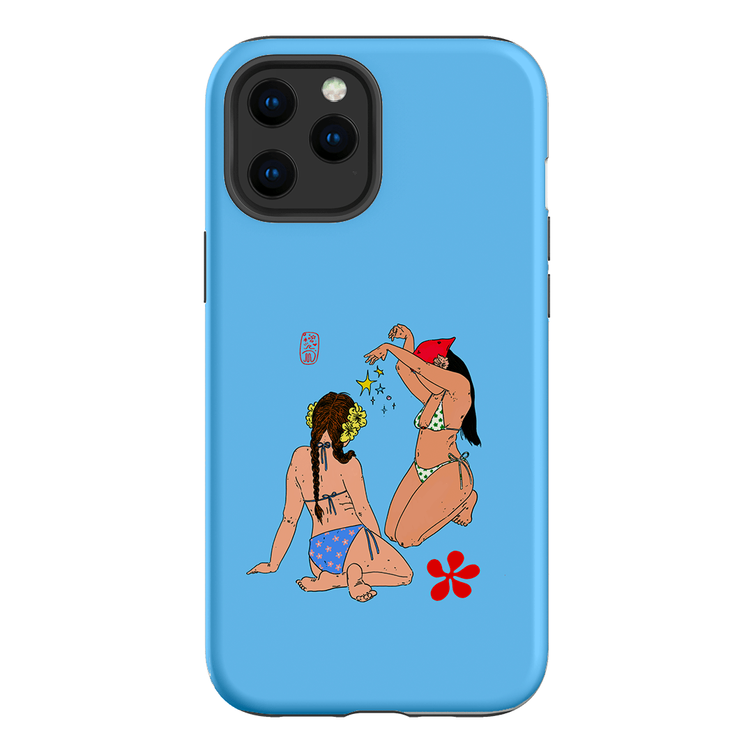 Babe Magic Blue Printed Phone Cases iPhone 12 Pro / Armoured by Easty Beasty - The Dairy