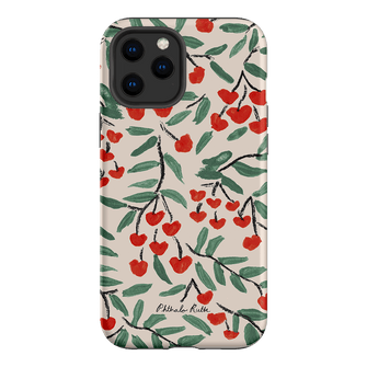 Cherry Love Printed Phone Cases iPhone 12 Pro / Armoured by Phthalo Ruth - The Dairy