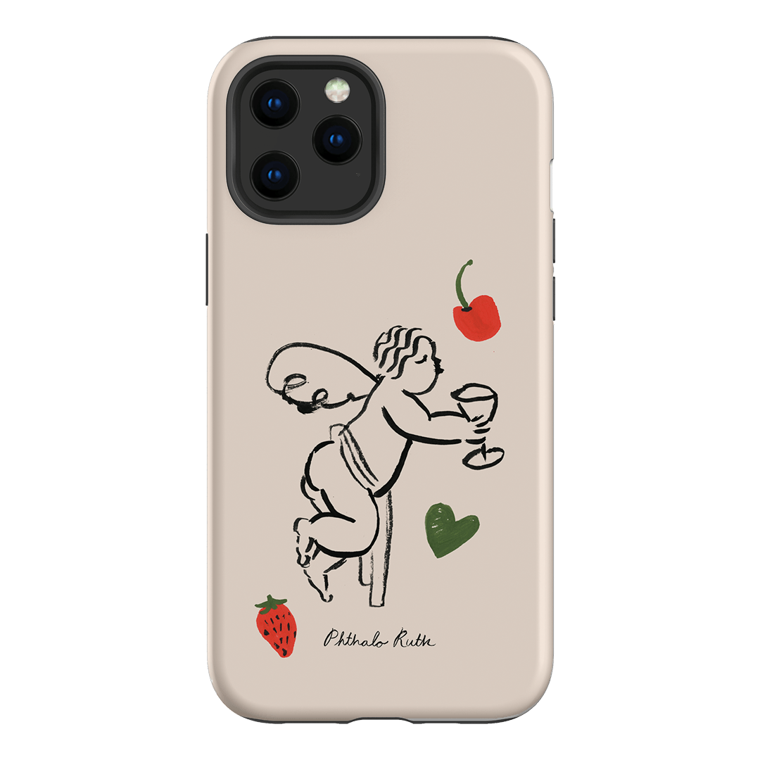Cherub Printed Phone Cases iPhone 12 Pro / Armoured by Phthalo Ruth - The Dairy