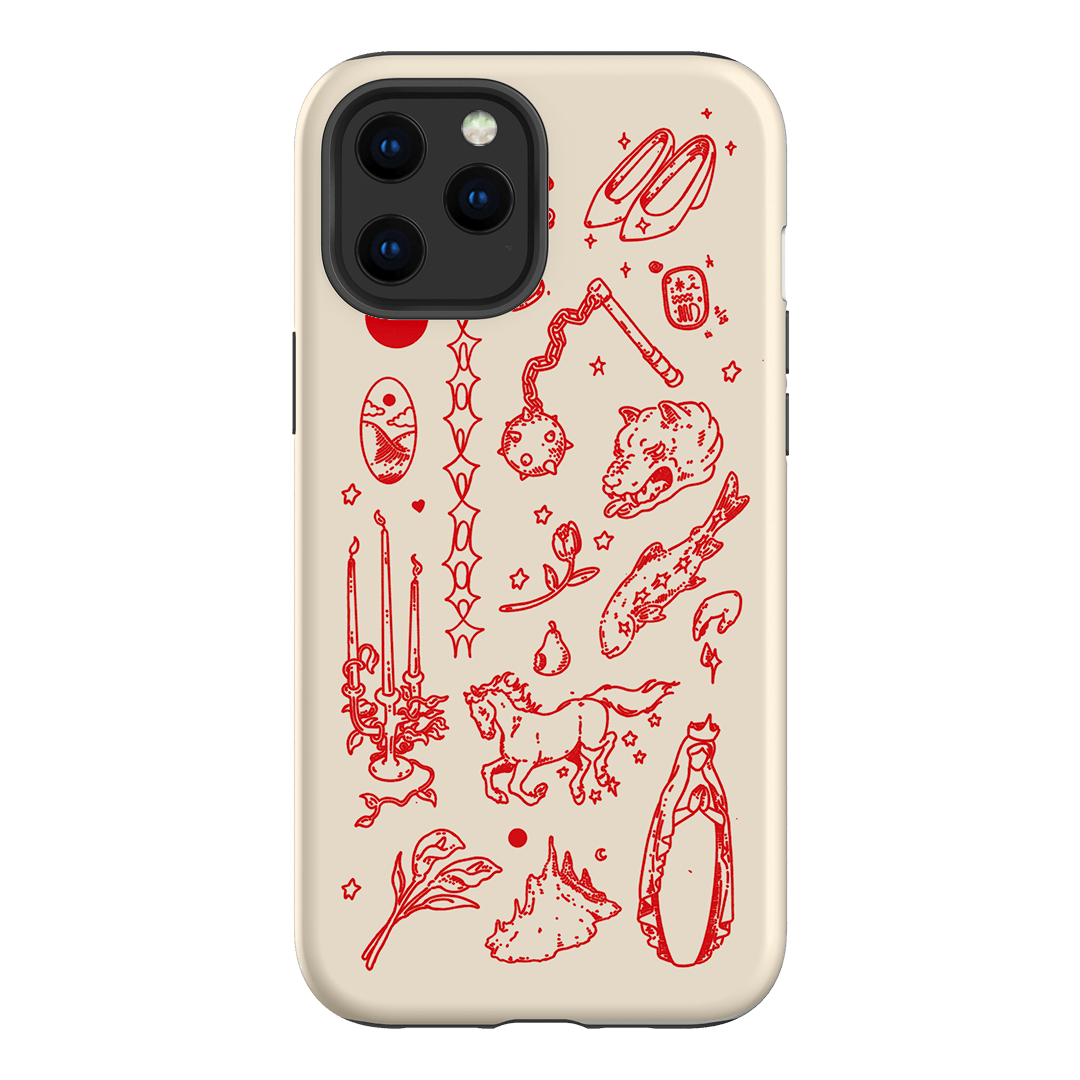 Dreamcore Cream Printed Phone Cases iPhone 12 Pro / Armoured by Easty Beasty - The Dairy