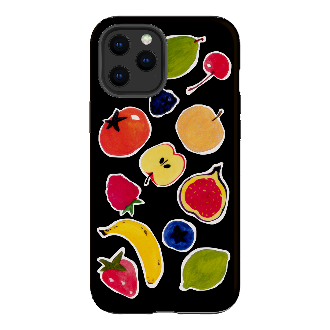 Fruit Stickers Printed Phone Cases iPhone 12 Pro / Armoured by Studio Bon - The Dairy