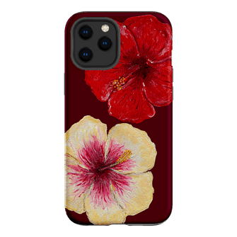Hibiscus Flower Printed Phone Cases iPhone 12 Pro / Armoured by BG. Studio - The Dairy
