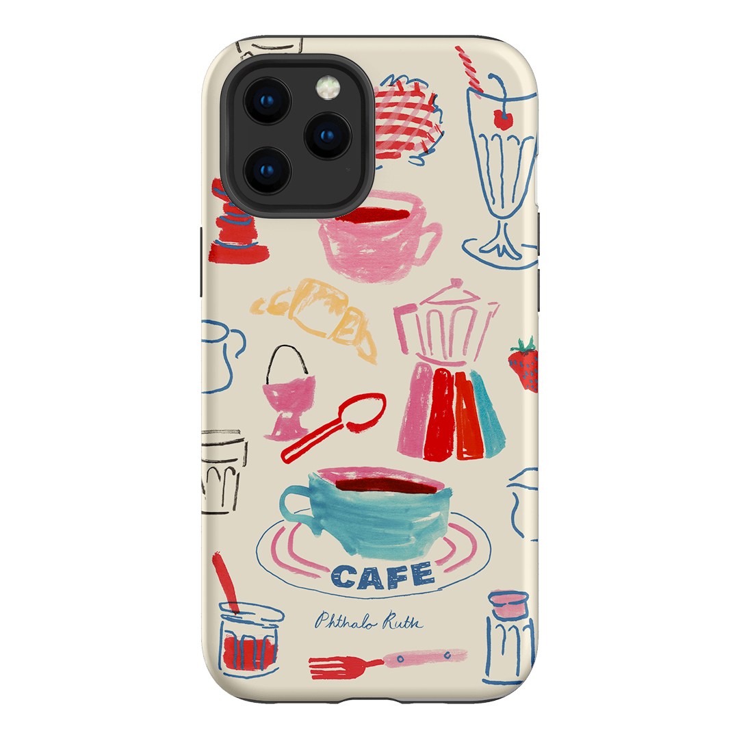 Home Cafe Printed Phone Cases iPhone 12 Pro / Armoured by Phthalo Ruth - The Dairy