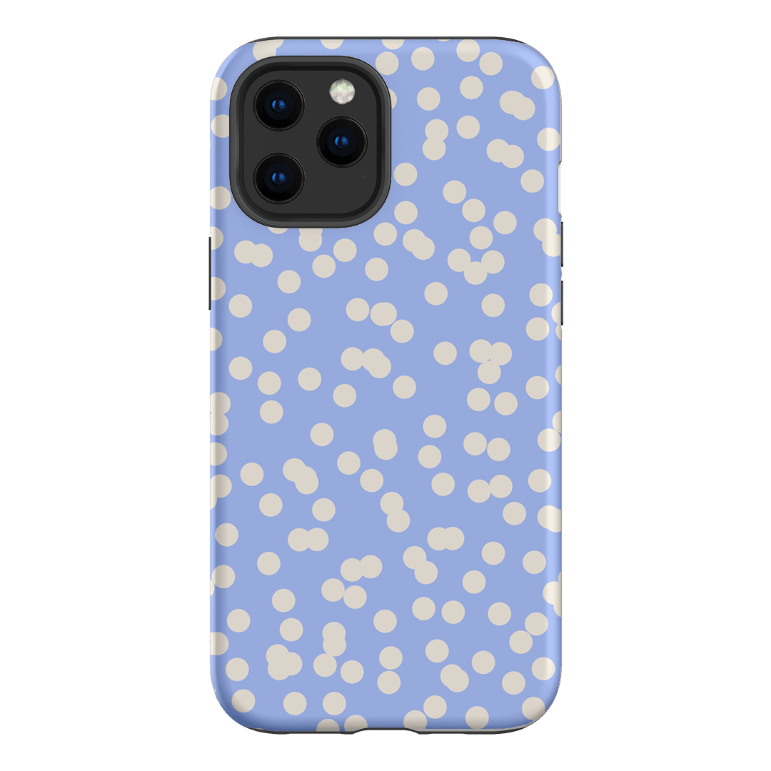 Mini Confetti Periwinkle Salt Printed Phone Cases iPhone 12 Pro / Armoured by Veronica Tucker - The Dairy