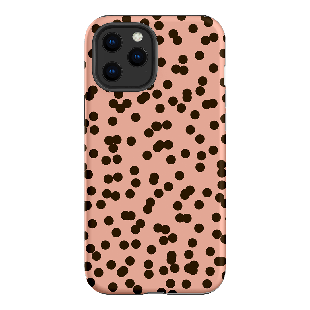 Mini Confetti Pink Chocolate Printed Phone Cases iPhone 12 Pro / Armoured by Veronica Tucker - The Dairy