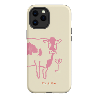 Mootini Pink Printed Phone Cases iPhone 12 Pro / Armoured by Phthalo Ruth - The Dairy
