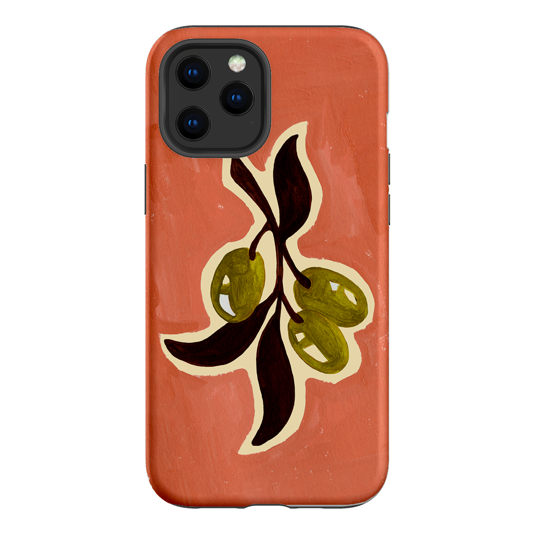 Olives Printed Phone Cases iPhone 12 Pro / Armoured by Studio Bon - The Dairy