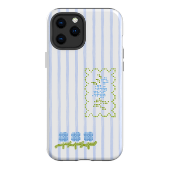 Patchwork Blue Printed Phone Cases iPhone 12 Pro / Armoured by Kayla Carr - The Dairy