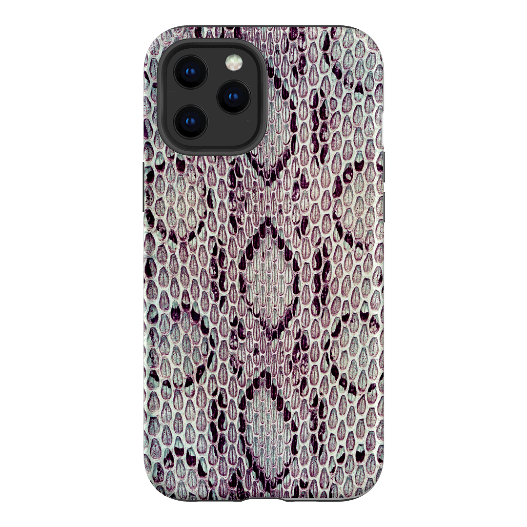 Plum Python Printed Phone Cases iPhone 12 Pro / Armoured by The Dairy - The Dairy