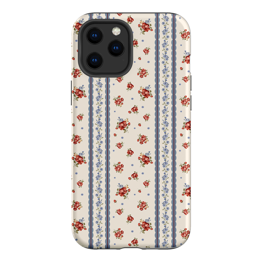 Rose Stripe Printed Phone Cases iPhone 12 Pro / Armoured by Kasiags Art - The Dairy