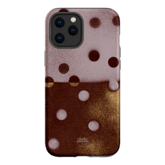 Rust Polka Dot Printed Phone Cases iPhone 12 Pro / Armoured by Jasmine Dowling - The Dairy