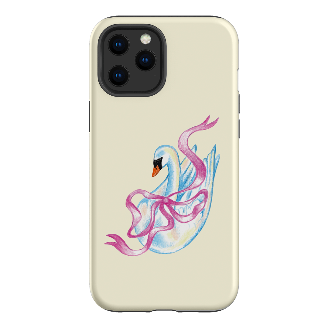 Satin Swan Printed Phone Cases iPhone 12 Pro / Armoured by Femke Studio - The Dairy