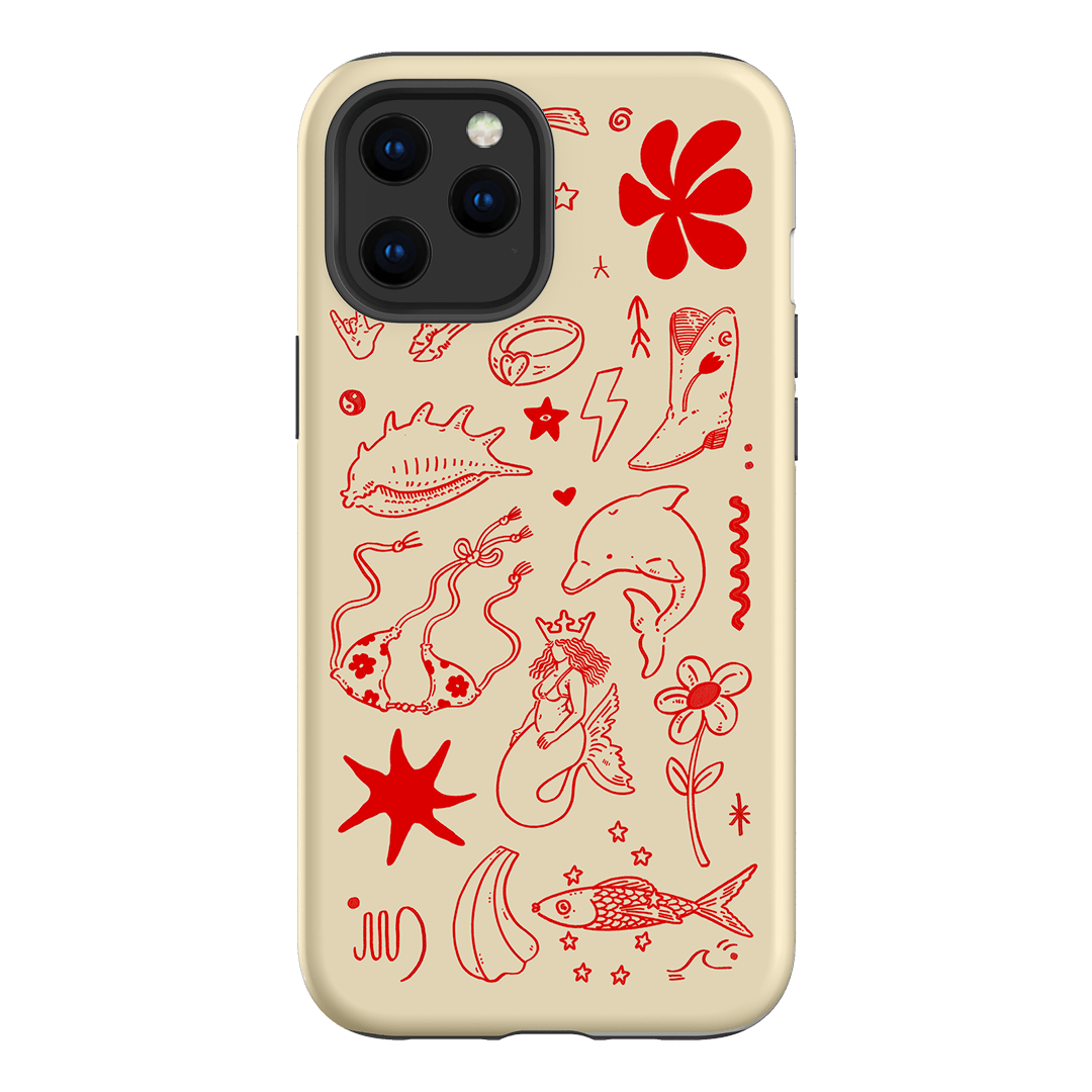 Spiced Cowboy Cream Printed Phone Cases iPhone 12 Pro / Armoured by Easty Beasty - The Dairy