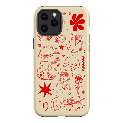 Spiced Cowboy Cream Printed Phone Cases iPhone 12 Pro / Armoured by Easty Beasty - The Dairy