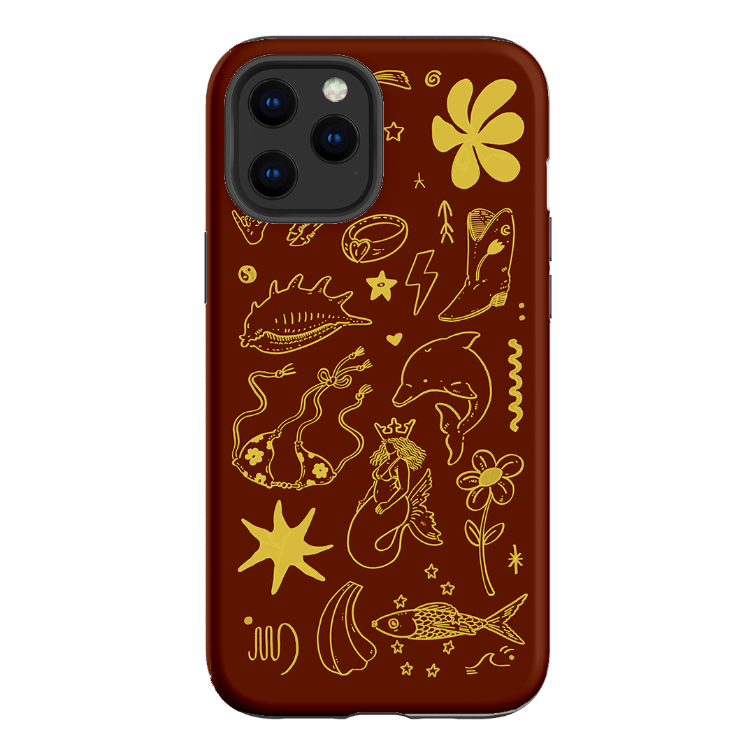 Spiced Cowboy Chocolate Printed Phone Cases iPhone 12 Pro / Armoured by Easty Beasty - The Dairy