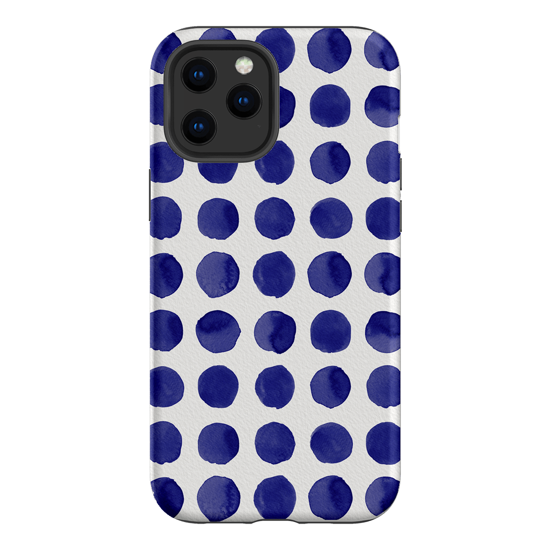 Spots in Blueberry Printed Phone Cases by The Dairy - The Dairy