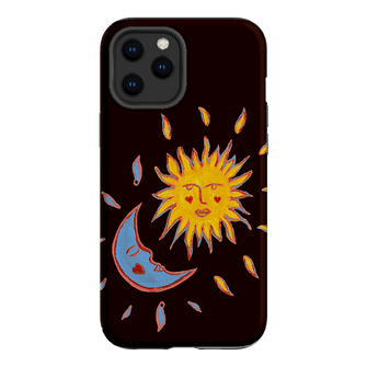 Sun & Moon Plum Printed Phone Cases iPhone 12 Pro / Armoured by BG. Studio - The Dairy