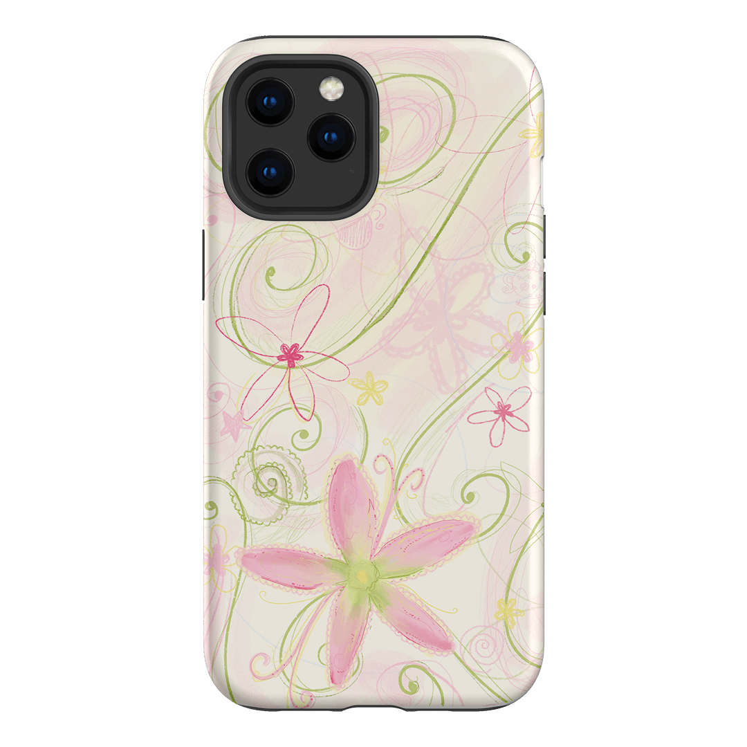 Swirl Pink Printed Phone Cases iPhone 12 Pro / Armoured by Kayla Carr - The Dairy