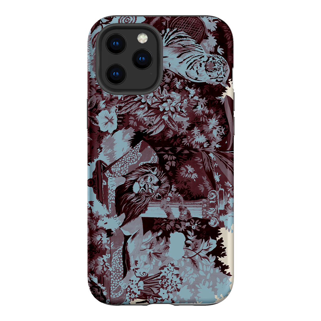 Tippi Blue Printed Phone Cases iPhone 12 Pro / Armoured by Desmond & Dempsey - The Dairy