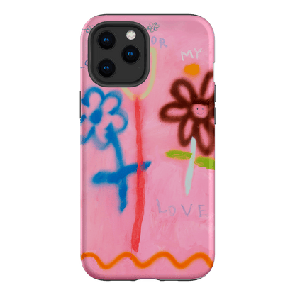 Flowers Printed Phone Cases iPhone 12 Pro / Armoured by Kate Eliza - The Dairy