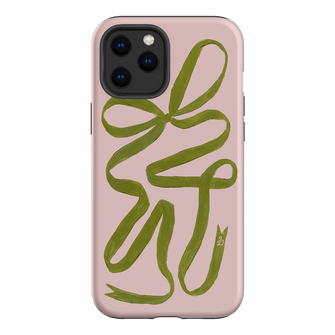 Garden Ribbon Printed Phone Cases iPhone 12 Pro / Armoured by Jasmine Dowling - The Dairy
