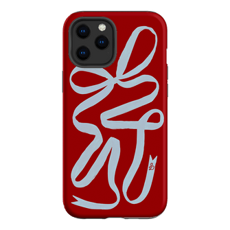 Cottage Ribbon Printed Phone Cases iPhone 12 Pro / Armoured by Jasmine Dowling - The Dairy