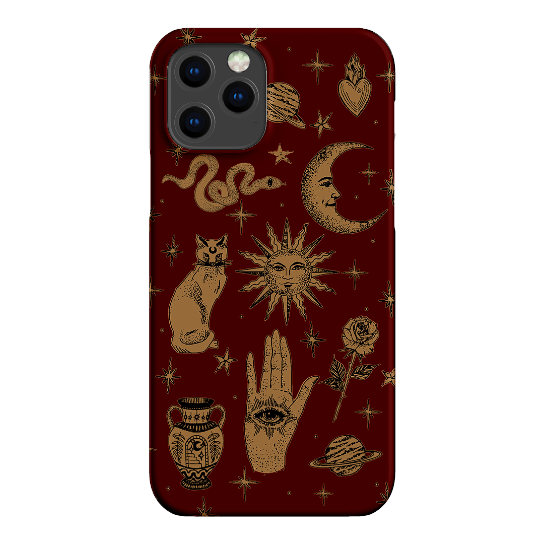 Astro Flash Red Printed Phone Cases iPhone 12 Pro Max / Snap by Veronica Tucker - The Dairy