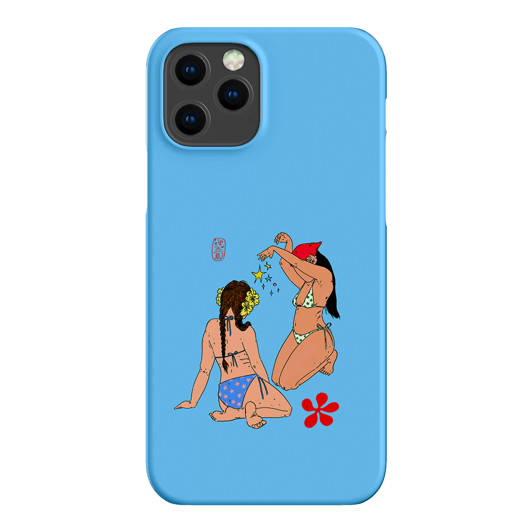 Babe Magic Blue Printed Phone Cases iPhone 12 Pro Max / Snap by Easty Beasty - The Dairy