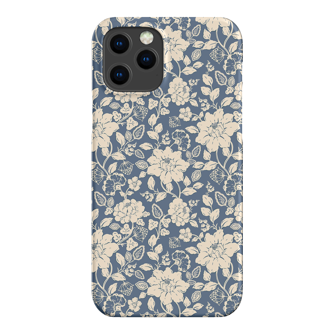 Blue Garden Printed Phone Cases iPhone 12 Pro Max / Snap by Kasiags Art - The Dairy