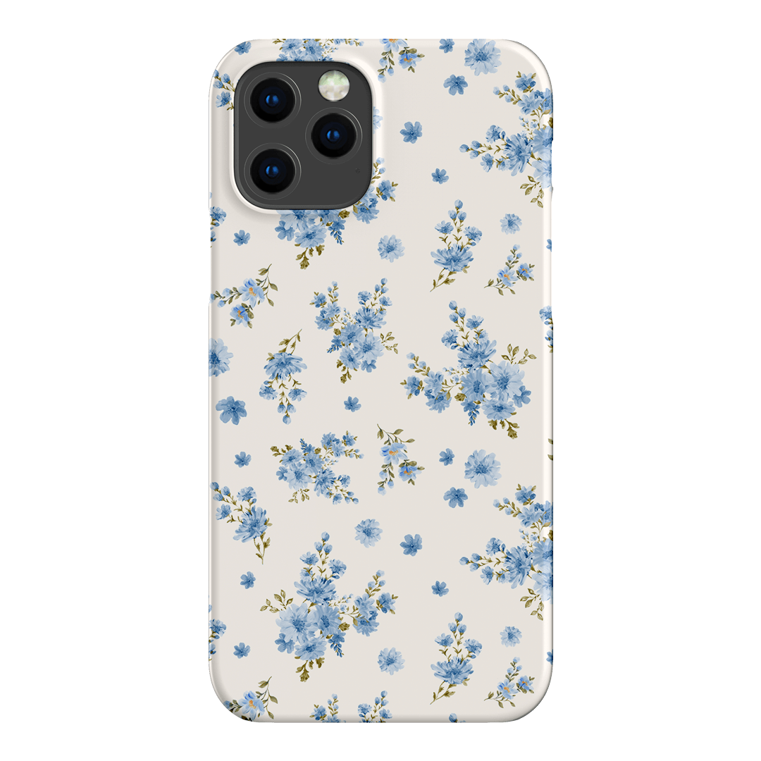 Blue Meadow Printed Phone Cases iPhone 12 Pro Max / Snap by Kasiags Art - The Dairy