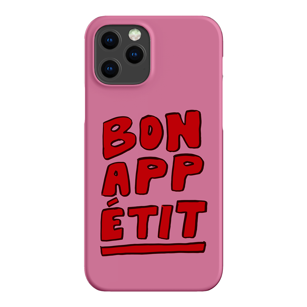 Bon Appetit Red Printed Phone Cases iPhone 12 Pro Max / Snap by The Dairy - The Dairy