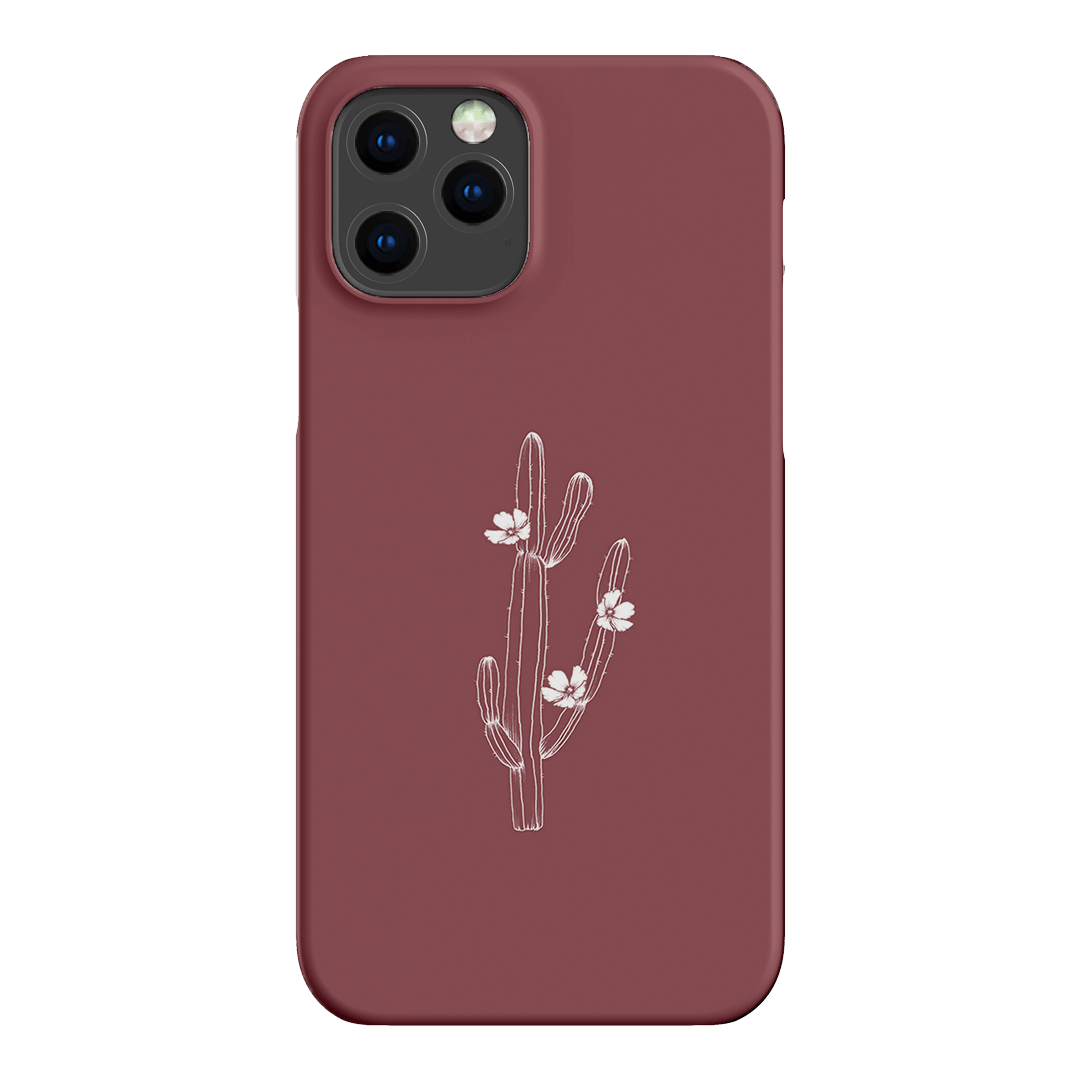 Cactus Flower Printed Phone Cases iPhone 12 Pro Max / Snap by Typoflora - The Dairy