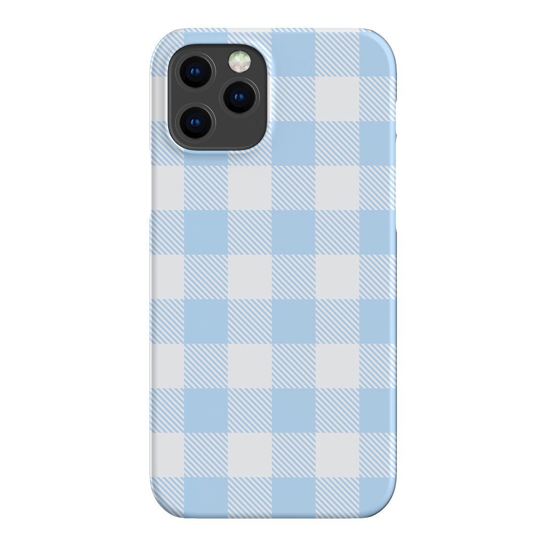 Cloud Plaid Printed Phone Cases iPhone 12 Pro Max / Snap by The Dairy - The Dairy