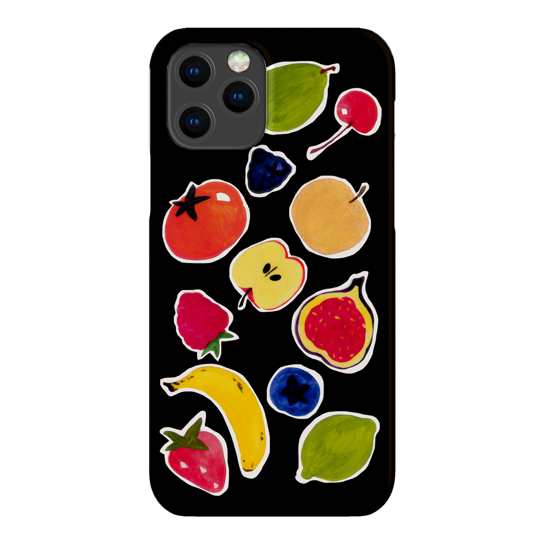 Fruit Stickers Printed Phone Cases iPhone 12 Pro Max / Snap by Studio Bon - The Dairy