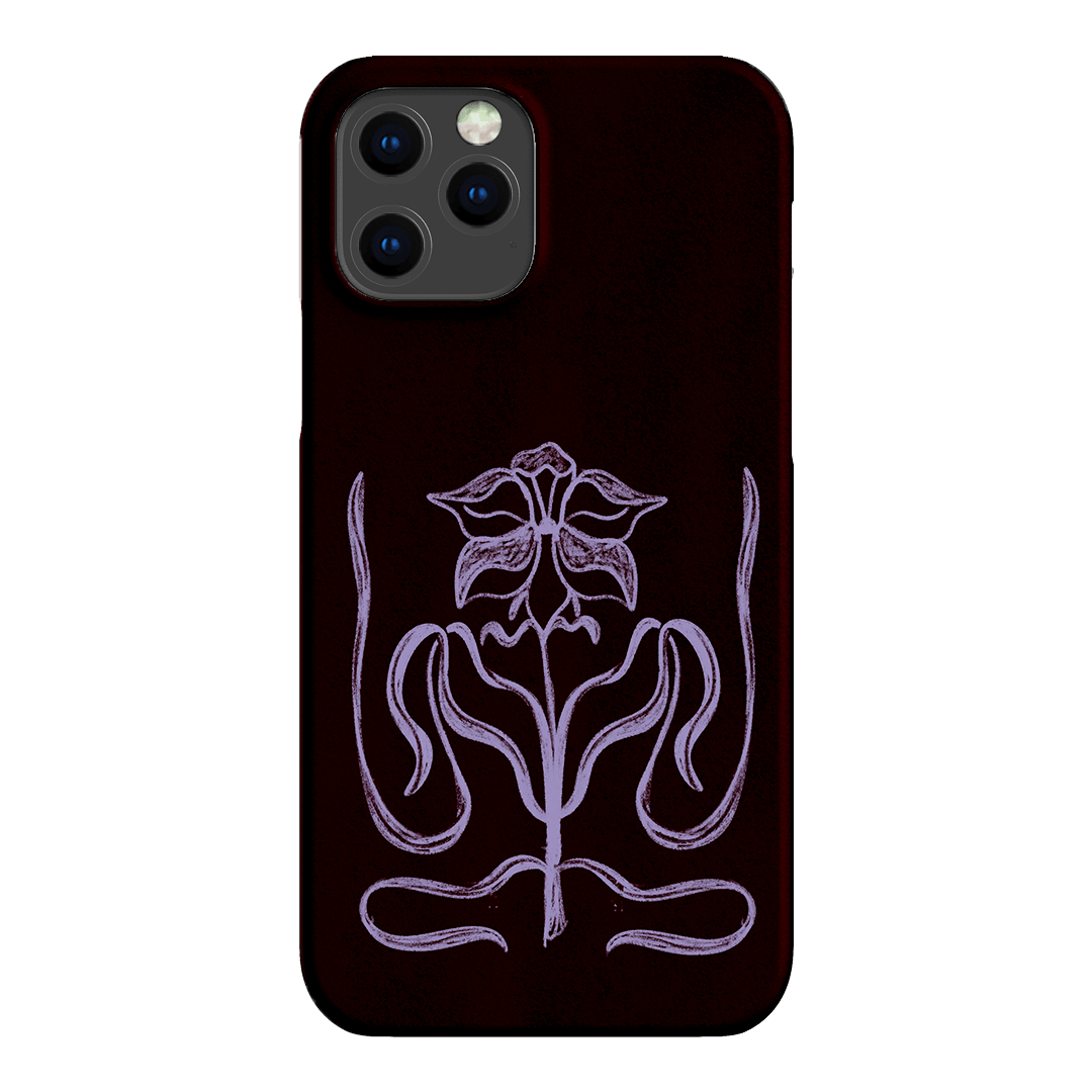 Growth Burgundy Printed Phone Cases by The Dairy - The Dairy
