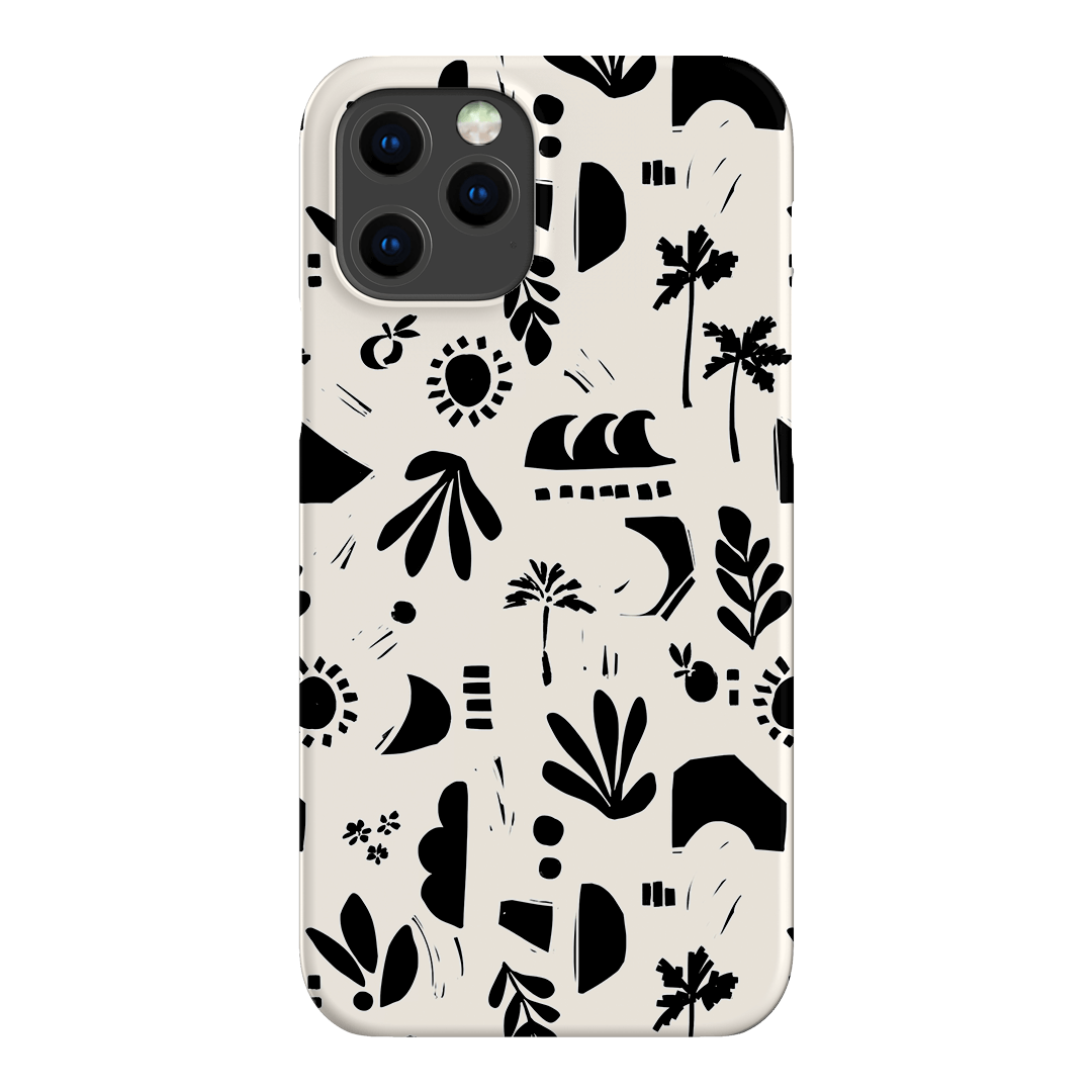 Inky Beach Printed Phone Cases iPhone 12 Pro Max / Snap by Charlie Taylor - The Dairy