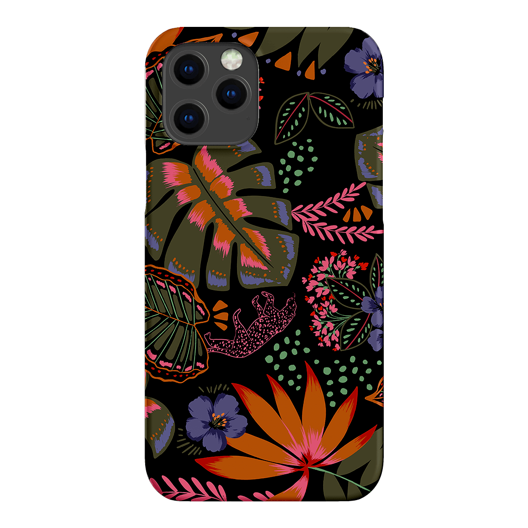 Jungle Leopard Printed Phone Cases iPhone 12 Pro Max / Snap by Charlie Taylor - The Dairy