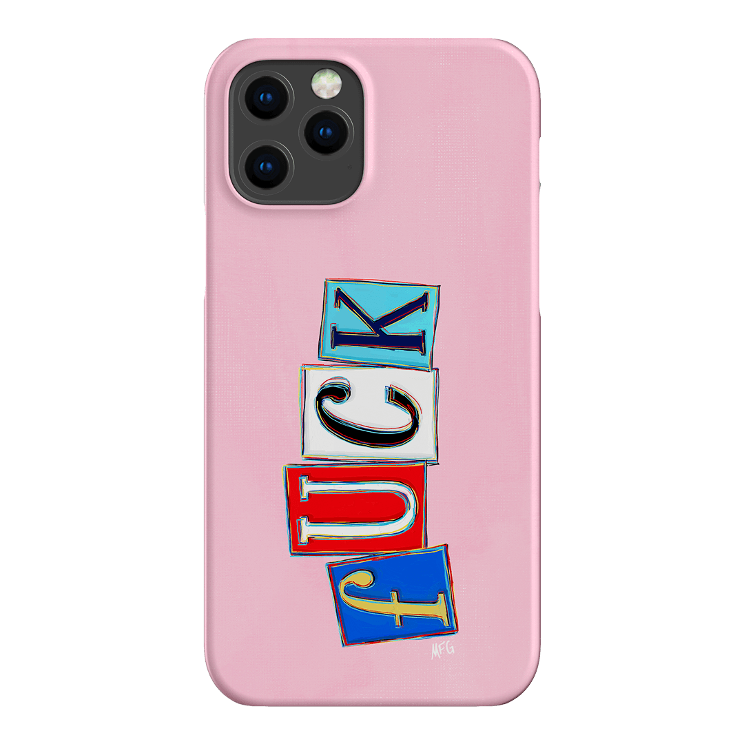 Lil Fcks Pink Printed Phone Cases iPhone 12 Pro Max / Snap by Margarbs Art - The Dairy