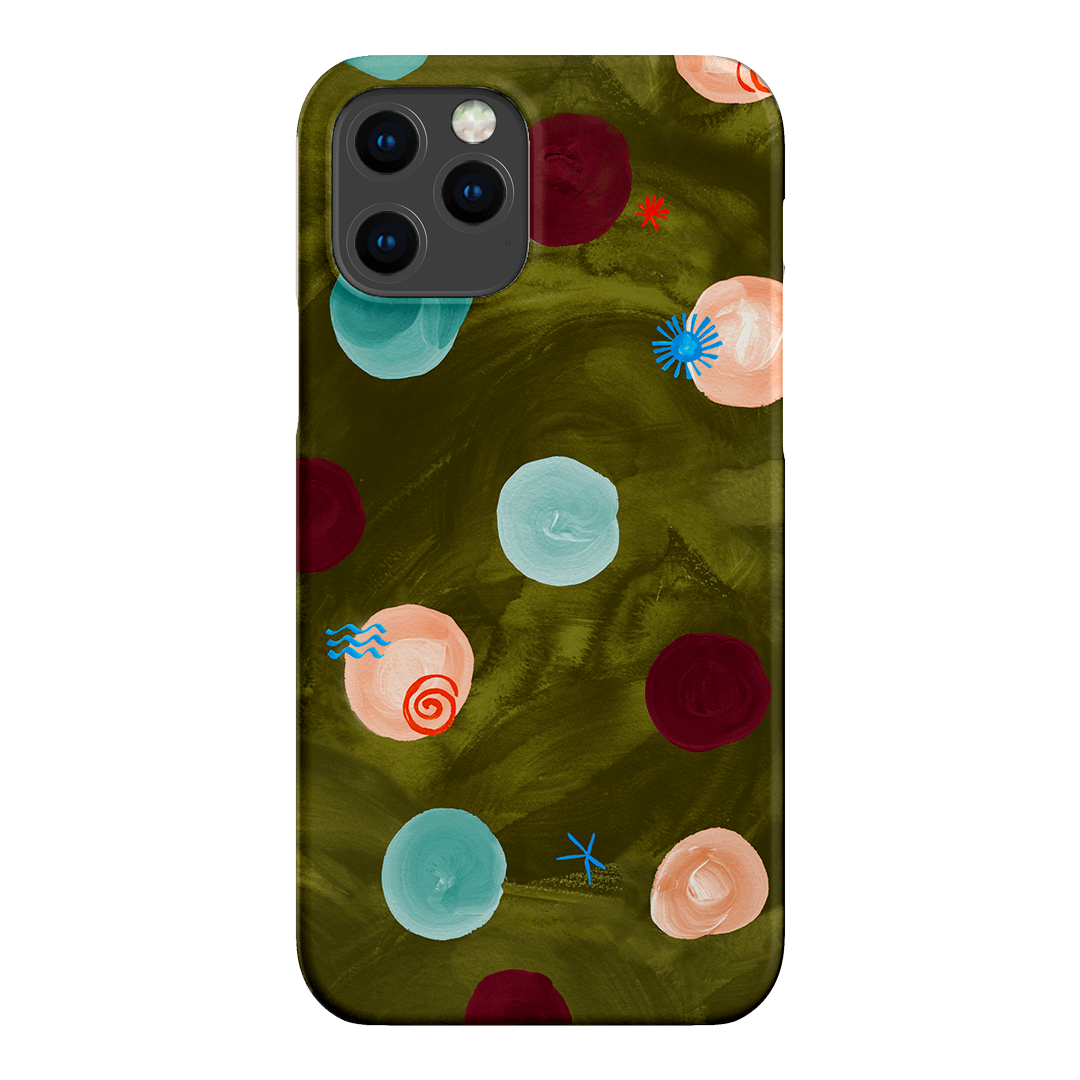 Olive Spot Printed Phone Cases iPhone 12 Pro Max / Snap by Charlie Taylor - The Dairy