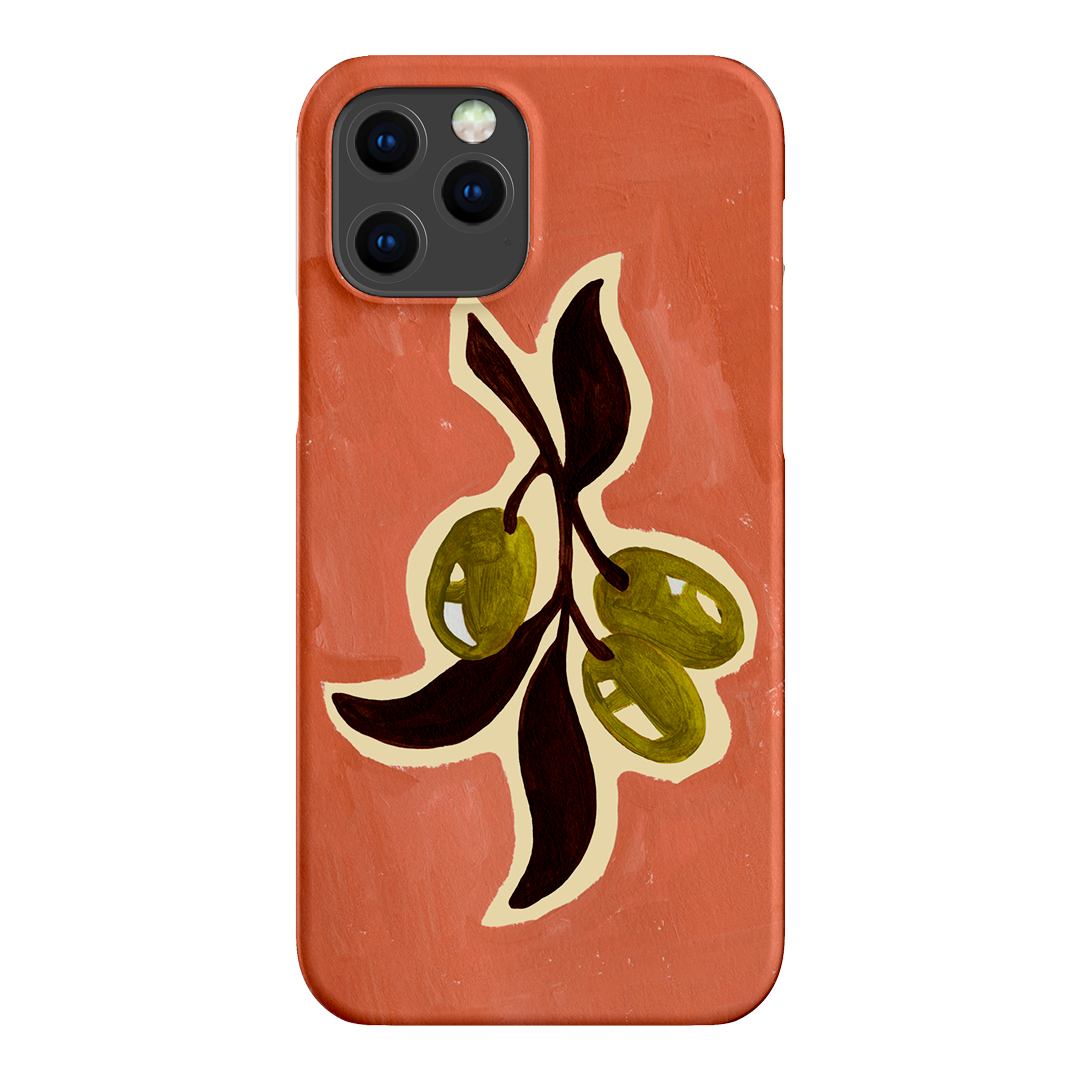 Olives Printed Phone Cases iPhone 12 Pro Max / Snap by Studio Bon - The Dairy