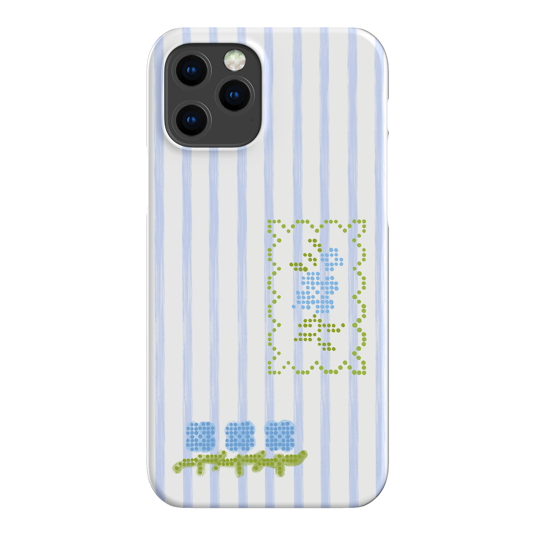 Patchwork Blue Printed Phone Cases iPhone 12 Pro Max / Snap by Kayla Carr - The Dairy