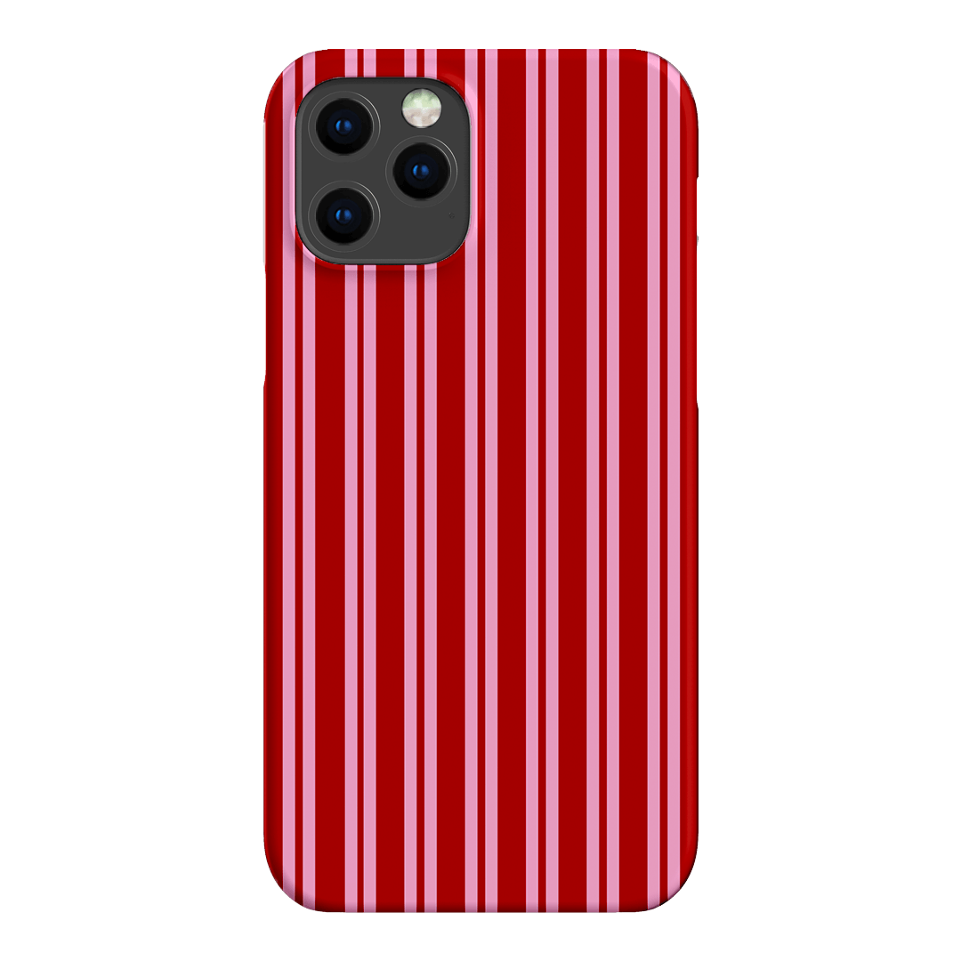 Punch Stripes Printed Phone Cases iPhone 12 Pro Max / Snap by The Dairy - The Dairy