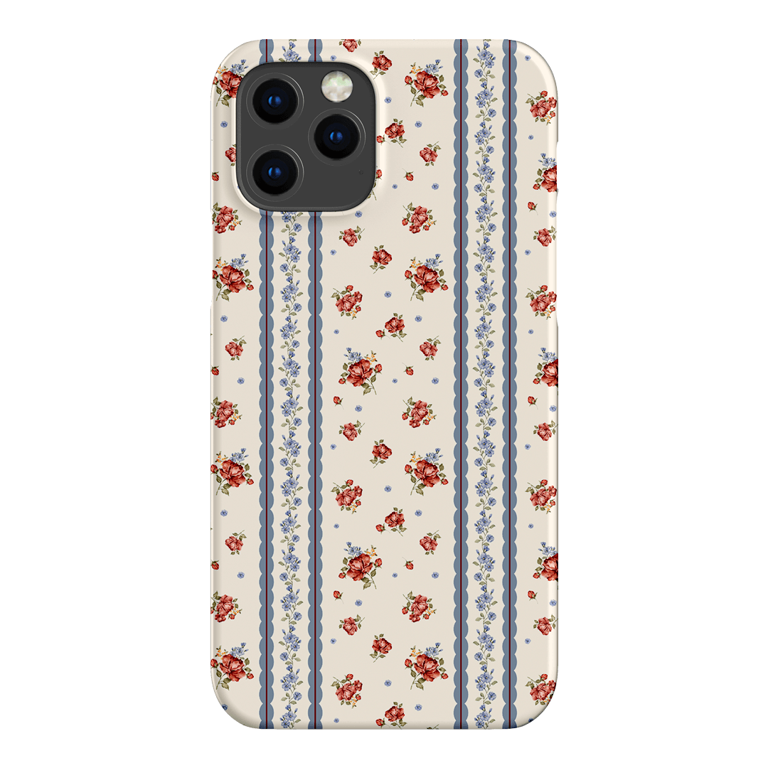 Rose Stripe Printed Phone Cases iPhone 12 Pro Max / Snap by Kasiags Art - The Dairy
